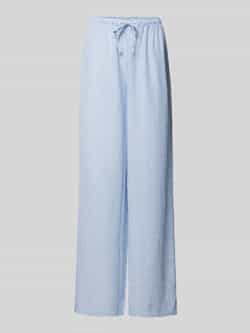 Review Wide leg pyjamabroek met tunnelkoord