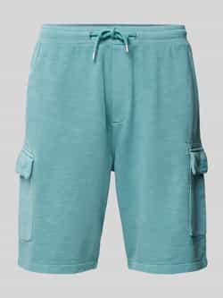 S.Oliver RED LABEL Regular fit sweatshorts met cargozakken
