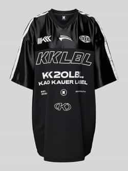 Karo Kauer Oversized T-shirt met labelprint