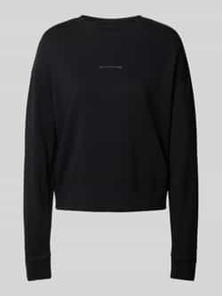 Marc O'Polo DENIM Sweatshirt subtiele kleurgecoördineerde siliconen-logo-print