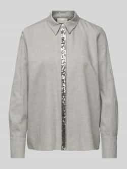 Milano italy Regular fit blouse met pailletten