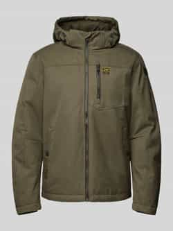 PME LEGEND Heren Jassen Semi Long Jacket Strator Melange Twill Groen