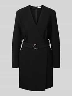 Jake*s Collection Wikkeljurk met riem en V-hals