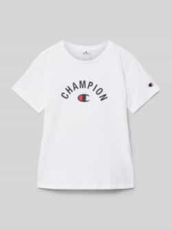 Champion T-shirt met labelprint
