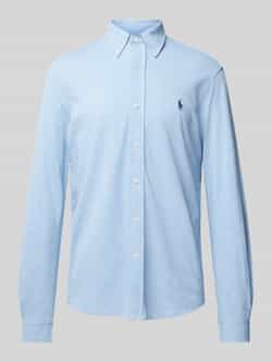 Polo Ralph Lauren Slim fit vrijetijdsoverhemd met logostitching
