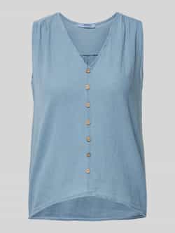 ZABAIONE Blousetop met sierknoopsluiting model 'Da44ria'