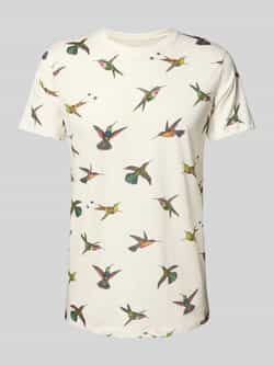 Dedicated T-shirt met ronde hals model 'Stockholm Humming'