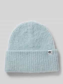 Opus Wollen muts met logodetail model 'Afello'