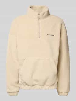 Pegador Fleecepullover met schipperskraag model 'Puka'