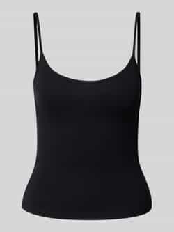 Review Top met bandjes en ronde hals