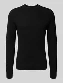 Casual friday Gebreide pullover met ronde hals model 'Kristian'
