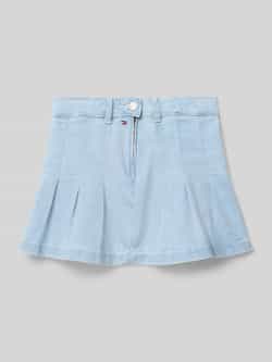 Tommy Hilfiger denim korte rok light blue denim