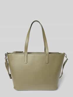Marc O'Polo Shopper in leerlook en twee draagvarianten