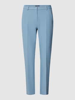 Weekend Max Mara Broek met bandplooi en smalle pasvorm met persplooien