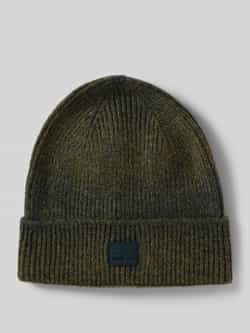 G-Star Raw Beanie met labelpatch en wol model 'Geffo'