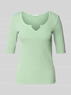 Tom Tailor Denim Slim fit T-shirt van katoenmix