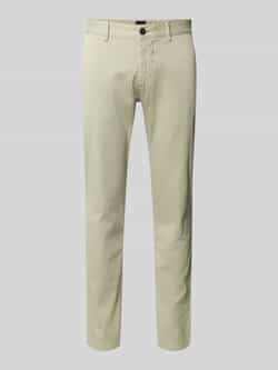 Boss Orange Slim fit chino van katoenmix