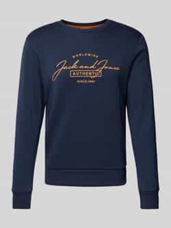 Jack & jones Sweatshirt met labelprint model 'FERRIS'