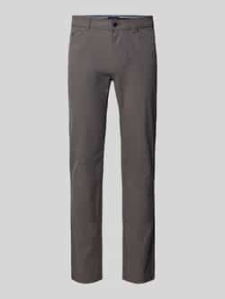 Christian Berg Men Regular fit stoffen broek met 5-pocketmodel