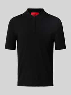 HUGO Regular fit poloshirt van viscosemix model 'SAN PETER-CV'