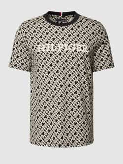 Tommy Hilfiger Heren Monogram Jersey T-shirt Black Heren