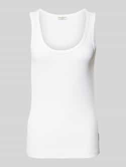 Marc O'Polo Slim fit tanktop van katoenmix