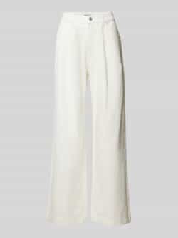 Jake*s Casual Wide leg jeans met bandplooien