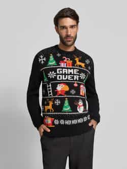 Weihnachtspullover Herren Lustig Langarm Ugly Weihn Produktbild-Vorschau 6