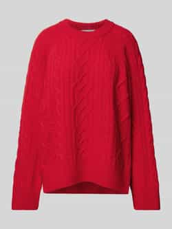 Ivy Oak Gebreide pullover met kabelpatroon model 'KLARINA ANN'