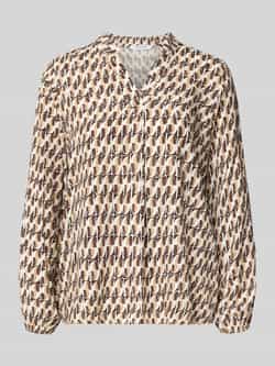 ZABAIONE Blouseshirt van viscose met tuniekkraag model 'Ha44nna'