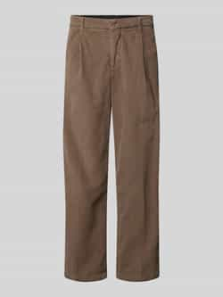 SELECTED HOMME Heren Broeken Slh220-loose Tristan Cord Pant Bruin