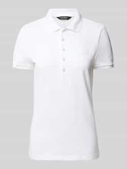 Lauren Ralph Lauren Poloshirt met korte knoopsluiting
