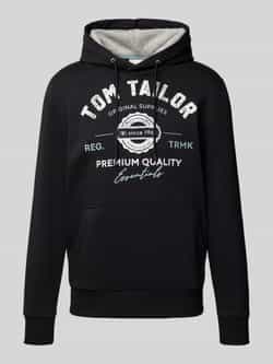 Tom Tailor Regular fit hoodie met logoprint