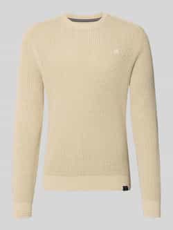 Lerros Regular fit pullover in gebreide look