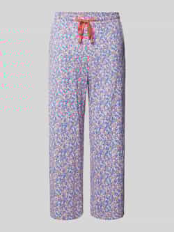 Christian Berg Woman Straight leg pyjamabroek met steekzakken