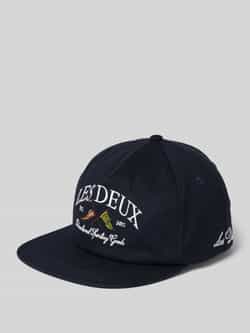 Les Deux Baseballpet met labelstitching
