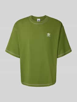 Adidas Originals T-shirt met labelstitching en ronde hals