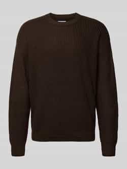 jack & jones Gebreide pullover met ronde hals model 'KAITO'