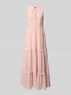 Boss Orange Maxi-jurk met volantzoom model 'Denon'