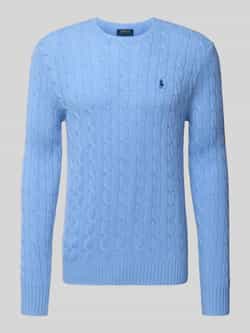 Polo Ralph Lauren Regular fit gebreide pullover van een mix van wol en kasjmier