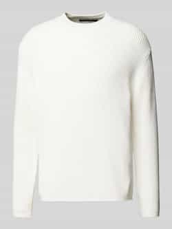 Drykorn Gebreide pullover met ronde hals model 'LEANDO'