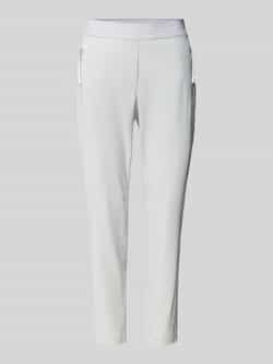 RAFFAELLO ROSSI Slim fit broek in verkorte pasvorm