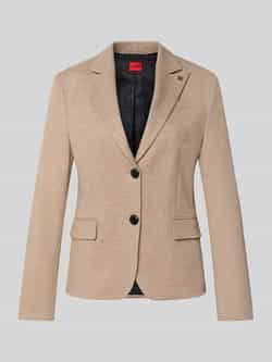 HUGO Regular fit blazer met viscose model 'ANORIA'