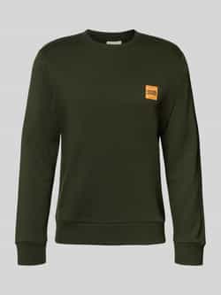 Jack & jones Sweatshirt met labelprint model 'BRANDY'