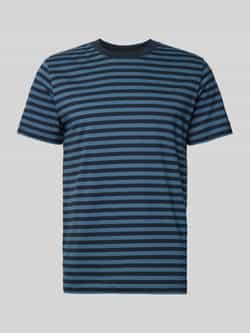 Marc O'Polo Regular fit T-shirt van puur katoen met streeppatroon