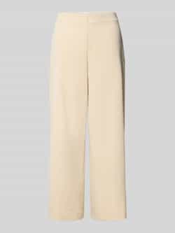 Comma Wide leg pantalon met structuurmotief