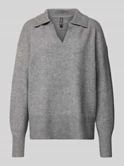 Pieces Regular fit gebreide pullover met wol model 'MALOU'