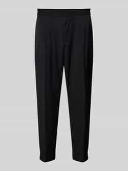 Antony Morato Tapered fit stoffen broek met elastische band