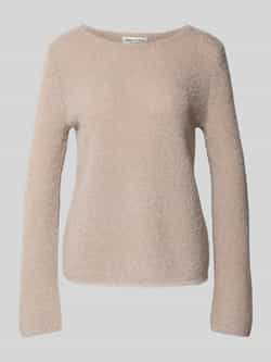 Marc O'Polo Regular fit gebreide pullover van scheerwolmix met alpaca