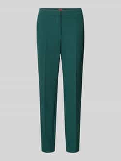 HUGO Slim fit pantalon met persplooien model 'HAGONIA'